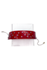 Scott Wilson Red Lucite Choker with Pink Diamonds early 2000's Couture