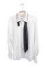 Maison Martin Margiela Menswear Black Asymmetrical Tie