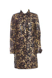 Marc Jacobs Waxed Cotton Floral Print Raincoat