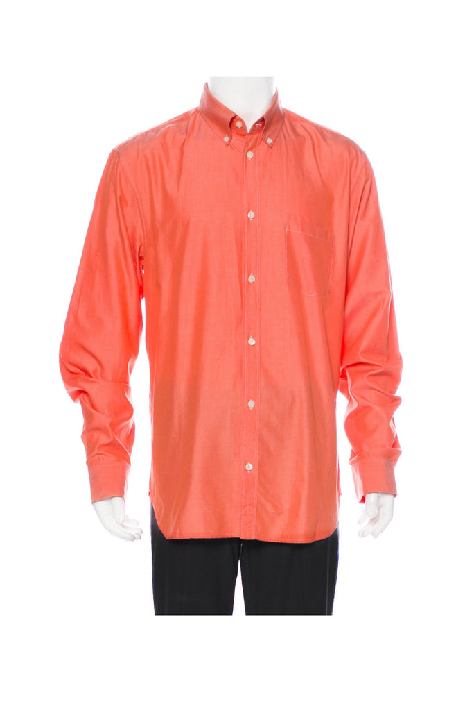 Marc Jacobs Collection Orange Shirt