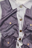 Marc Jacobs Purple Nylon and Knit Collared Cardigan