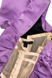Marc Jacobs Lilac Satin Top with Corset