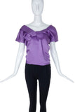 Marc Jacobs Lilac Satin Top with Corset