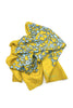 Marc Jacobs Yellow and Baby Blue Print Silk Top and Scarf FW2009