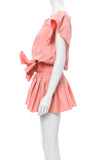 Marc Jacobs Peach Flower Waist Belt Mini Dress SS2011
