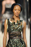 Marc Jacobs Green Gold Lurex Top Dress Spring 2009 Runway