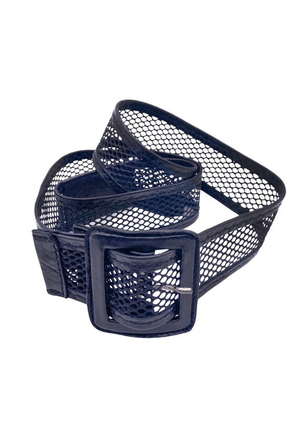 Margiela Fishnet Buckle Belt