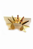 Maison Margiela Gold Spike Metal Bracelet