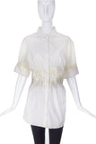 Maison Martin Margiela Clear Duct Taped Cinched Waist Shirt SS2009