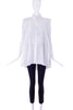 Maison Martin Margiela Oversize White Sleeveless Button-Up Shirt