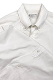 Maison Margiela White Button-Up Menswear Shirt