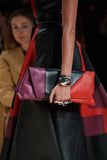 Alexander McQueen Silver Sterling Sculptural Double Cuff Bracelet Elsa Perretti Style Fall 2020 Runway
