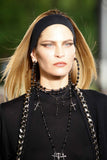 Givenchy Jet Black Couture Craftsman Extra Long Rosary Cross Necklace Spring 2016 Runway