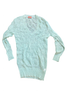 Missoni Seafoam Green Mint Loose Cable Knit Lurex Mohair Sweater