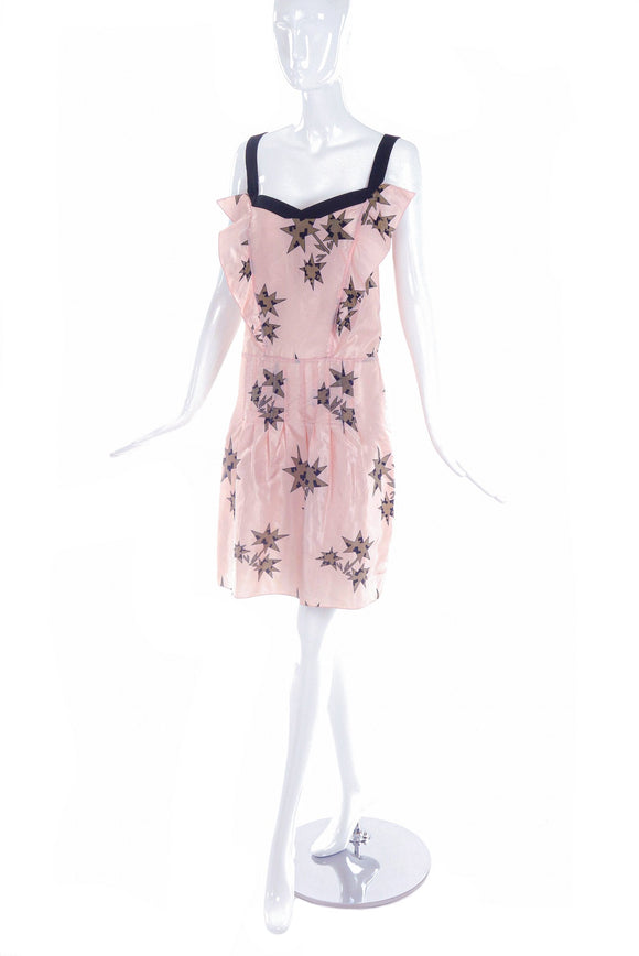 Miu Miu Pink Star Print 