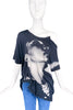 Nom de Guerre Black Photograph Print of Young Madonna T-Shirt