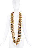 Vintage Gold Oversized XL Chain Link Necklaces