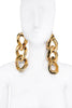 Vintage Gold Oversized XL Chain Link Choker Necklace