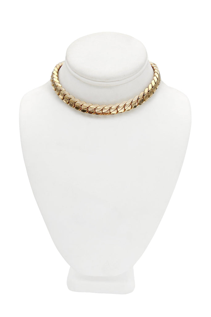 Place Vendome Gold Vintage Snake Chain Choker Necklace