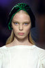 Prada Emerald Green Satin Turban Spring Summer 2007 Runway