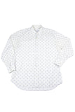 Prada Blue "Cornflower" Print Logo Button-Up Shirt