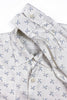 Prada Blue "Cornflower" Print Logo Button-Up Shirt