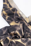 Prada Silk Brown Leopard Dress