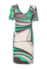 Emilio Pucci Kaleidoscope Psychedelic Print Shift Dress
