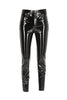 Rag & Bone Black Patent Vinyl High Waisted Pants