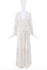 Roberto Cavalli White Lace Dress Gown
