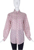 Vintage Rose Floral Print Button up Shirt