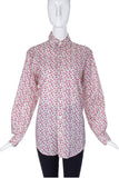 Vintage Rose Floral Print Button up Shirt