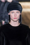 Saint Laurent Paris Black "Le Smoking" Runway Earrings FW2018