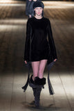 Saint Laurent Paris Black "Le Smoking" Runway Earrings FW2018