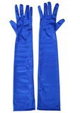 Vintage Satin Shine Multi-Color Opera Length Glove Collection