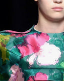 Balenciaga Floral Print Structured Top Spring Summer 2008 Collection