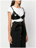 Alexander McQueen Mcq Black Sequin Bra Top
