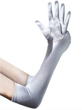 Vintage Satin Shine Multi-Color Opera Length Glove Collection