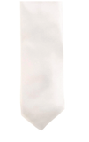 Lanvin White Ivory Satin Silk Tie