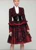 Alexander McQueen Black Triple Buckle Corset Belt Pre Fall 2012