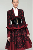 Alexander McQueen Black Triple Buckle Corset Belt Pre Fall 2012