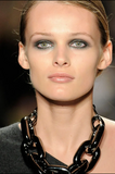 Ben Amun Oversized Gunmetal Chain Link Necklace
