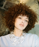 Monies Clear Lucite Acrylic Resin Oversized Link Necklace