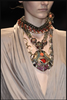 Lanvin Maharaja Crown Jewel Pendent Necklace Set SS2010