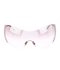 Versace Pink Oversized Shield Sunglasses Y2K