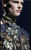 Lanvin Light Sapphire Blue Aquamarine Emerald Green Eagle Necklace Runway 2012