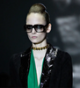 Gucci Gold Bar Heavy Choker Necklace Spring Summer 2012 Runway
