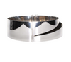 Alexander McQueen Silver Chrome 3 Dimensional Choker Necklace Fall 2019