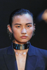 Alexander McQueen Silver Chrome 3 Dimensional Choker Necklace Fall 2019