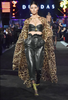 Dundas Brown Giraffe Print Cape Spring 2019